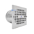 Extractor para Baño 6" Filtro Lavable Rulemanes Reforzado Blanco