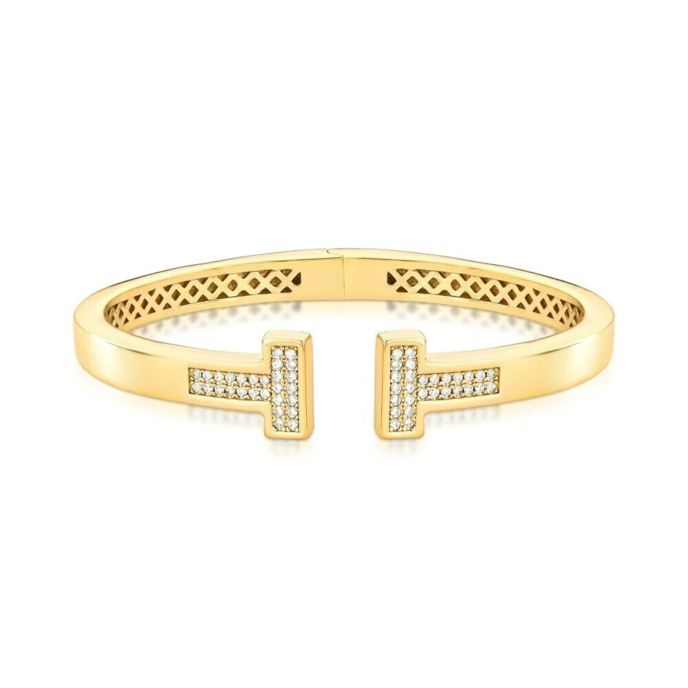 Bracelete Abertura Cravejada