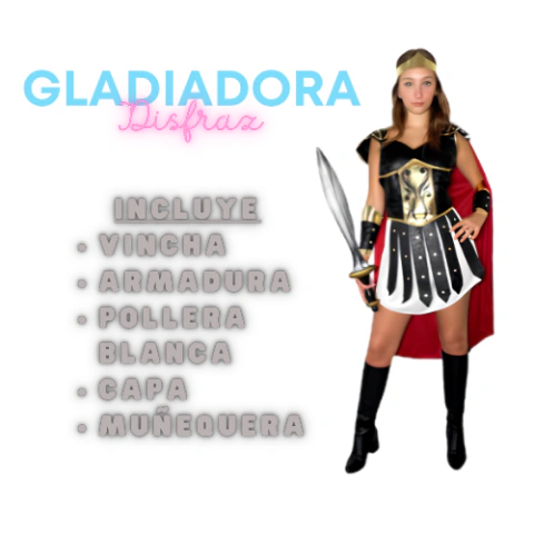 DISFRAZ GLADIADORA