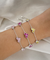 Pulseira coração color regulável - comprar online