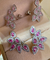 Ear cuff zircônia pink