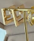 Argola inspiração fendi banhada a ouro click
