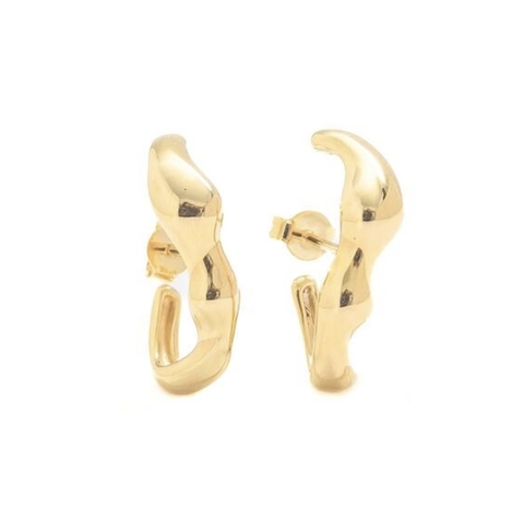 Ear hook orgânico liso