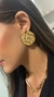 Brinco amassadinho dourado - comprar online