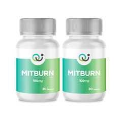 Kit 2 Potes Mitburn 100mg 30 Cápsulas