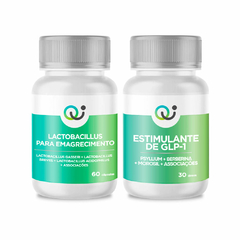 Kit Lactobacillus para Emagrecimento + Estimulante de GLP-1