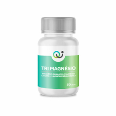 Tri magnésio | Magnésio dimalato + Magnésio citrato + Magnésio bisglicinato 30 doses