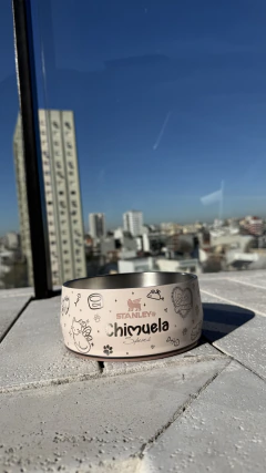 LÍNEA MASCOTAS CHIMU JULIPO ✨: PET BOWL STANLEY| 709 ml FULL PERSONALIZADO - BY JULIPO en internet