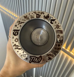 Imagen de MATE IMPERIAL INTERIOR DE ACERO INOXIDABLE - VIROLA GRABADA 100% PERSONALIZADA