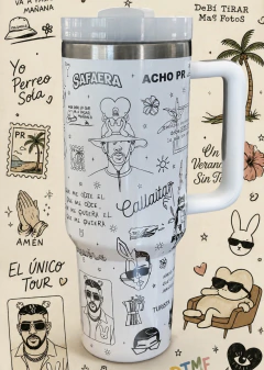 QUENCHER simil Stanley 1200ml: BAD BUNNY