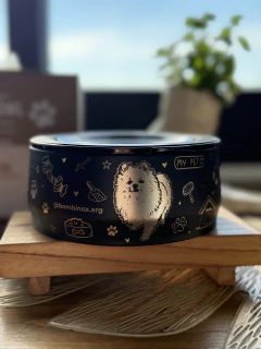 LÍNEA MASCOTAS ✨: PET BOWL STANLEY| 709 ml FULL PERSONALIZADO - TÉRMICO - BY NIKI NUCERA - tienda online