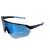 Óculos de Sol Esportivo Mhandala Viper Lente Panorâmica Espelhada Azul com Suporte RX e Canais de Ventilação – Preto Brilhante com Azul - comprar online