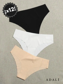 Pack x12 Bombacha Vedetina Segunda Piel - comprar online