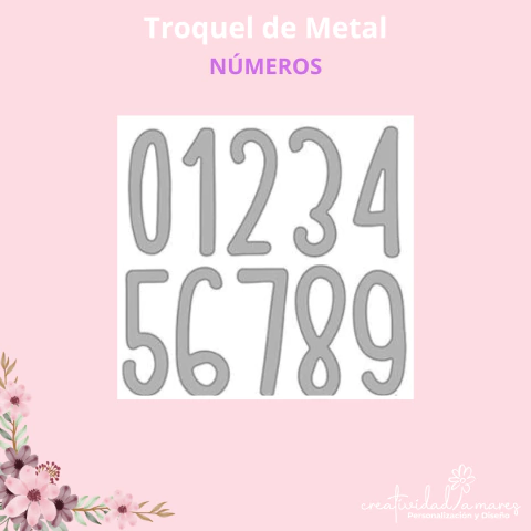 Troquel de Metal Números TRM0014000TRM