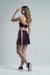 Saia Shorts Athletic - Roxo Intenso na internet