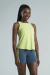 Regata Race Pro - Amarelo Neon Claro - Moda Fitness | Mulher Elástica 