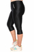 Calça Pescador Plus Size Micro Reflect - Preto - Moda Fitness | Mulher Elástica 