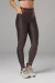 Legging Run Dry - Marrom Escuro - Mulher Elástica Sport 