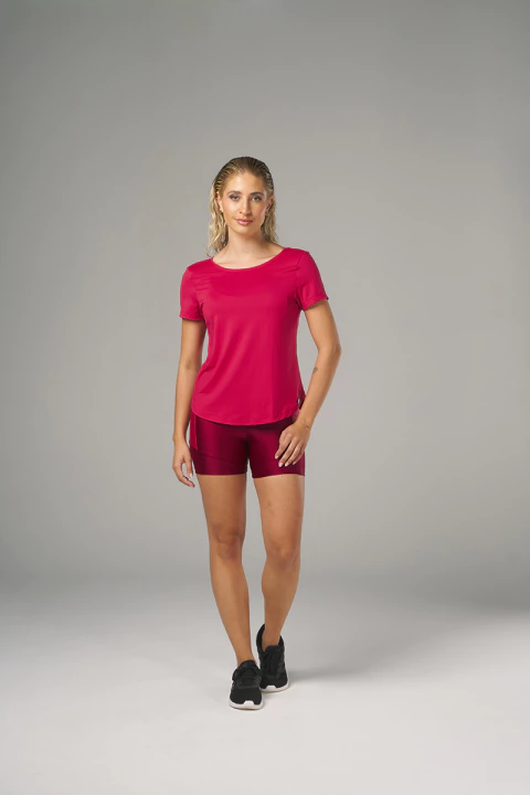 Camiseta Sport Line - Rosa Profundo - comprar online