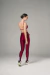 Legging Ziper Reflect - Bordô na internet