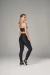 Kit Legging + Top Connection - Preto - Mulher Elástica Sport 