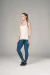 Regata Groove - Off White - Mulher Elástica Sport 