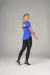 Camiseta Run Compression - Azul Bic na internet