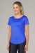 Camiseta Run Compression - Azul Bic - Mulher Elástica Sport 