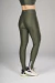 Legging Ziper Reflect - Verde Militar - loja online