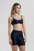 Kit Legging Zíper Reflect + Top Lara - Azul Marinho