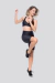 Top Bo Ju Micro - Preto - Moda Fitness | Mulher Elástica 