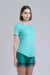 Camiseta Run Style - Verde Piscina na internet