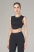 Cropped Confort - Preto - comprar online