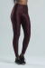 Legging Cristal - Bordô Escuro - Mulher Elástica Sport 