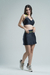 Saia Shorts Glow - Grafite - comprar online