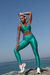 Legging Move - Verde Água - Moda Fitness | Mulher Elástica 