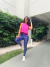 Regata Cropped Summer Dry - Pink - Mulher Elástica Sport 