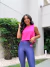 Regata Cropped Summer Dry - Pink na internet
