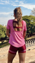 Camiseta Run Style - Rosa Flor - comprar online