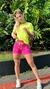 Camiseta Run Style - Amarelo Neon - Moda Fitness | Mulher Elástica 