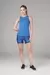 Kit Bermuda Run Dry - Azul Jeans Claro + Regata Run Dry - Azul Cibernético - comprar online
