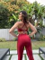 Legging Strong - Vermelho Escuro - Moda Fitness | Mulher Elástica 