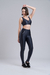 Legging Zíper Reflect - Grafite