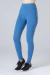 Legging Confort Bolso - Azul Cibernético - Mulher Elástica Sport 