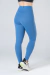 Legging Confort Up - Azul Cibernético - Mulher Elástica Sport 