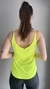 Regata Lara Crepe - Amarelo Neon - loja online