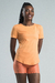 Camiseta Run Style - Laranja Claro - Moda Fitness | Mulher Elástica 