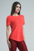 Kit Shorts Strong - Vermelho Escuro + Camiseta Run Style - Laranja Neon - Moda Fitness | Mulher Elástica 