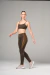 Kit Legging + Top Elevate - Marrom Escuro na internet