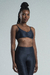 Kit Legging Cristal + Top Lara - Grafite